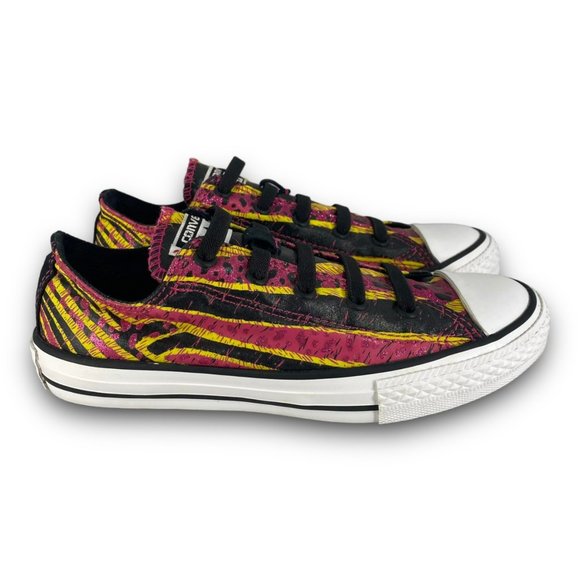 Converse Chuck Taylor All Star Low Sneakers 645129F Slip On Multicolor Youth 2 - Picture 1 of 9